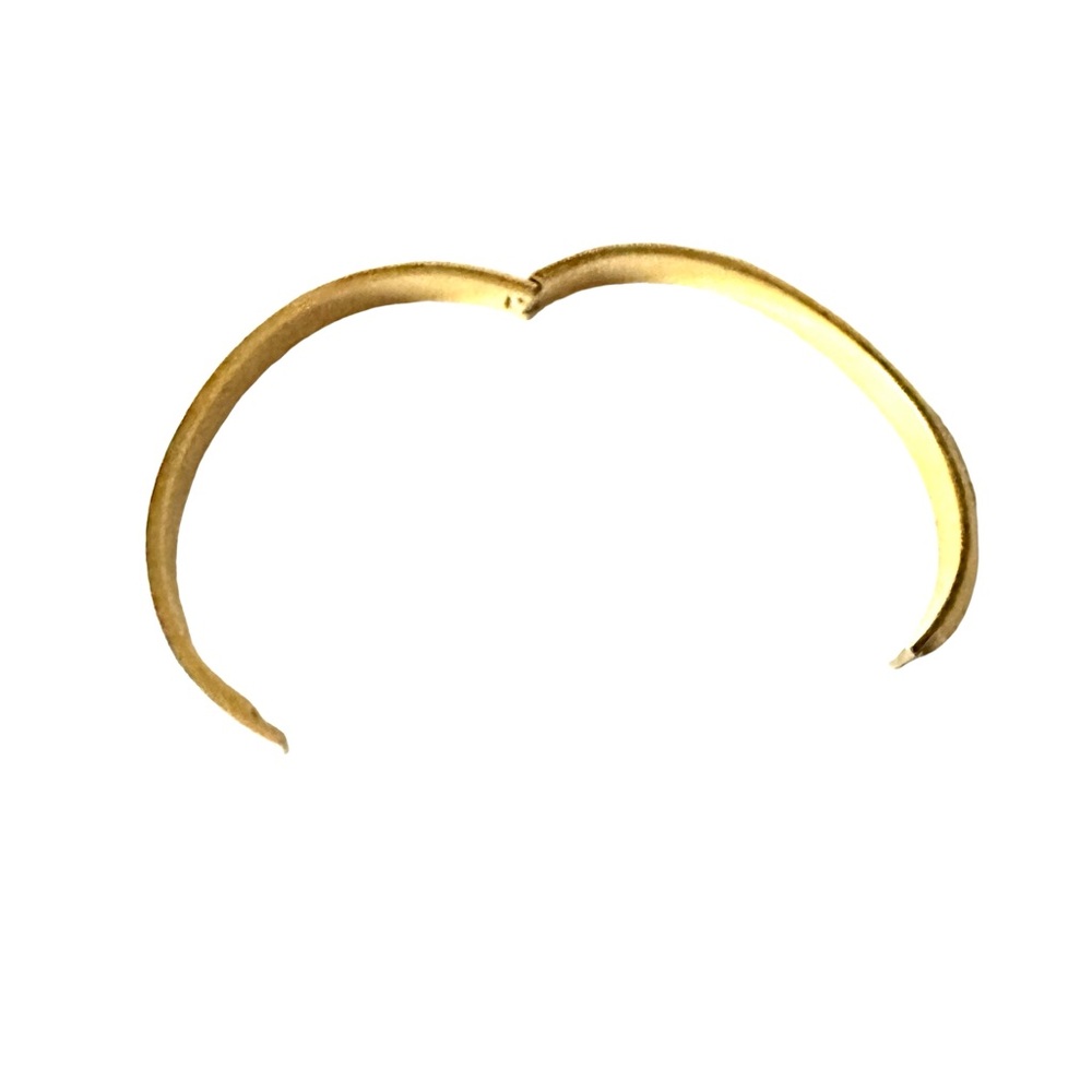 ⭐️ 5 for $25 Gold Tone Bangle Bracelet with Glass Crystals - Picture 5 of 6